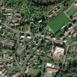 Satellite imagery of [Nové Sedlo] glassworks chimney 2, CZ