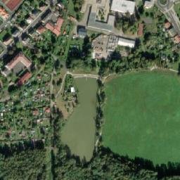 Satellite imagery of [Nové Sedlo] glassworks chimney 2, CZ