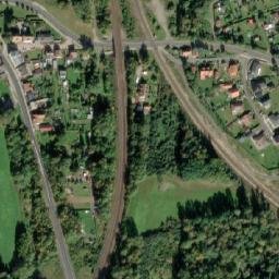 Satellite imagery of [Nové Sedlo] glassworks chimney 2, CZ