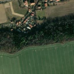 Satellite imagery of [Malíkovice] church sanctus t., CZ