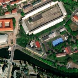 Satellite imagery of [Hradec Králové] Bílá věž/White tower, CZ