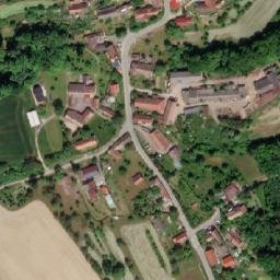 Satellite imagery of [Voděrady u Rychnova nad Kněžnou] church t., CZ