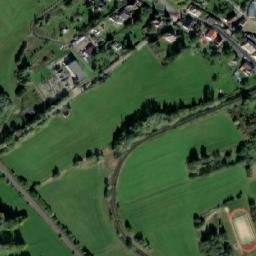 Satellite imagery of [Třemešná] church t., CZ