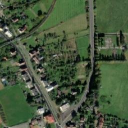 Satellite imagery of [Třemešná] church t., CZ