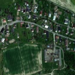 Satellite imagery of [Slezské Rudoltice] church t., CZ