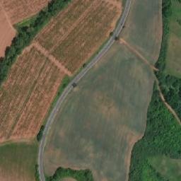 Satellite imagery of [Očihov] church t., CZ
