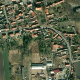 Satellite imagery of [Mšec] church t., CZ