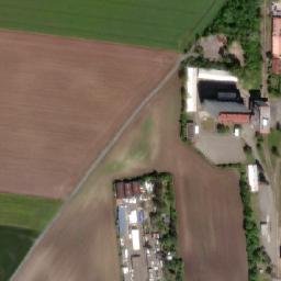 Satellite imagery of [Měšice u Prahy] former Teplotechna chimney, CZ