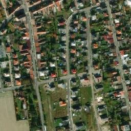 Satellite imagery of [Městec Králové] town hall t., CZ