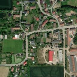 Satellite imagery of Sv.Bartoloměj [Boharyně] church t., CZ