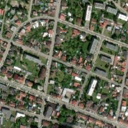 Satellite imagery of [Třebechovice pod Orebem] factory chimney, CZ