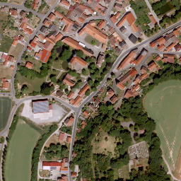 Satellite imagery of Schloss Thundorf, DE