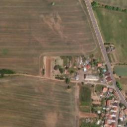 Satellite imagery of [Očihov] church t., CZ