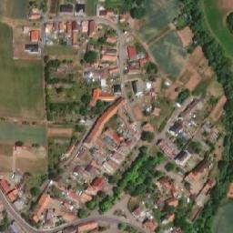 Satellite imagery of [Očihov] church t., CZ