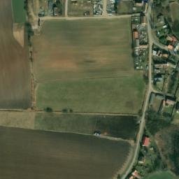 Satellite imagery of [Mšec] church t., CZ