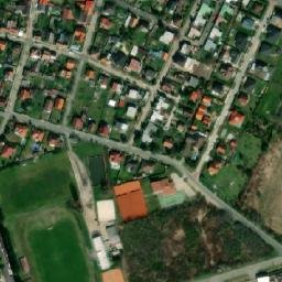 Satellite imagery of [Lysá nad Labem] factory chimney, CZ