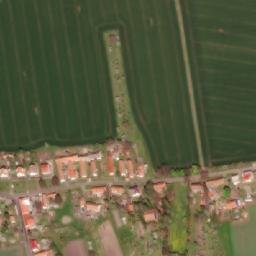 Satellite imagery of [Budiměřice] church t., CZ