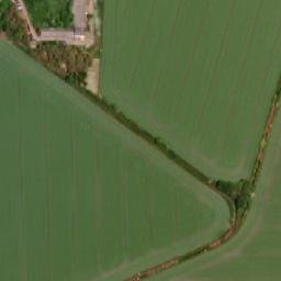 Satellite imagery of [Úmyslovice] church t., CZ