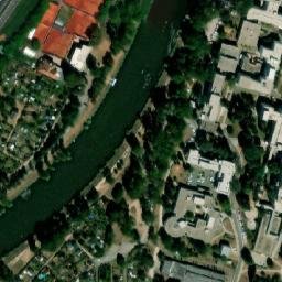 Satellite imagery of [Hradec Králové-Nový Hradec Králové] hospital chimney, CZ