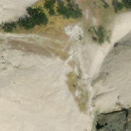 Satellite imagery of Plateau Mountain, CA