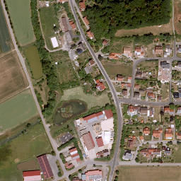 Satellite imagery of Schloss Thundorf, DE