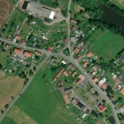 Satellite imagery of [Křižovatka] church t., CZ