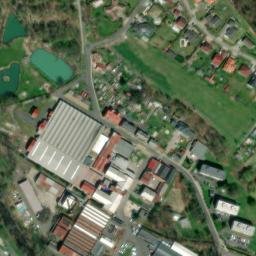 Satellite imagery of [Svatava] factory chimney, CZ
