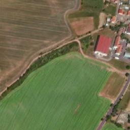 Satellite imagery of [Očihov] church t., CZ