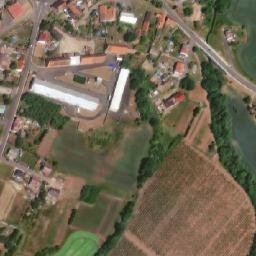 Satellite imagery of [Očihov] church t., CZ