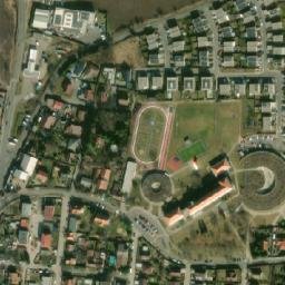 Satellite imagery of [Líbeznice] church t., CZ
