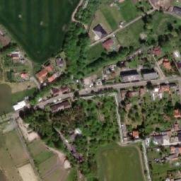 Satellite imagery of [Měšice u Prahy] former Teplotechna chimney, CZ