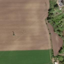Satellite imagery of [Sluhy] church t., CZ