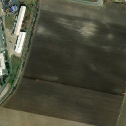 Satellite imagery of [Lysá nad Labem] factory chimney, CZ