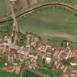 Satellite imagery of [Budiměřice] church t., CZ