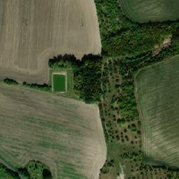 Satellite imagery of [Podmoky u Městce Králové] church sanctus t., CZ