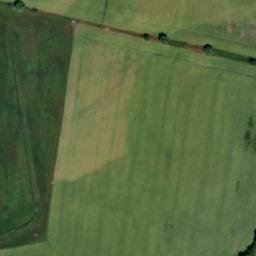 Satellite imagery of [Mlékosrby] church t., CZ