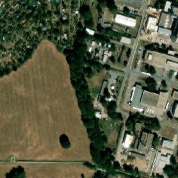 Satellite imagery of [Hradec Králové-Nový Hradec Králové] hospital chimney, CZ