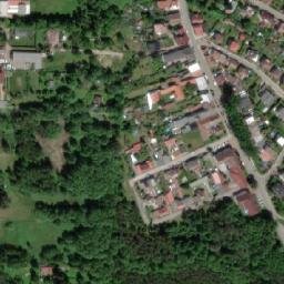 Satellite imagery of [Třebechovice pod Orebem] evangelic church t., CZ