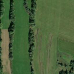 Satellite imagery of [Heřmanovice] church t., CZ