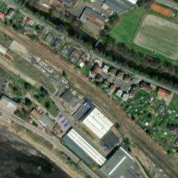 Satellite imagery of [Svatava] factory chimney, CZ