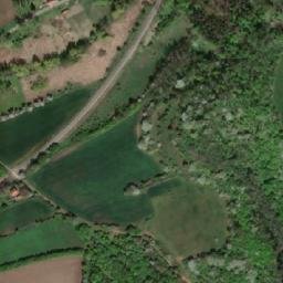 Satellite imagery of [Zákolany] enemy sugar factory chimney, CZ