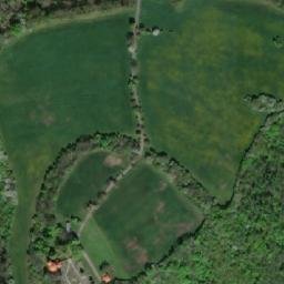 Satellite imagery of [Zákolany] enemy sugar factory chimney, CZ