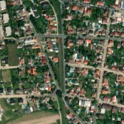 Satellite imagery of [Lysá nad Labem] factory chimney, CZ