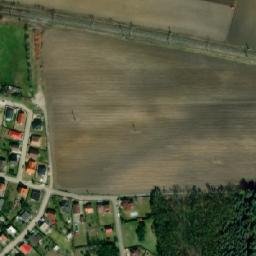 Satellite imagery of [Lysá nad Labem] factory chimney, CZ