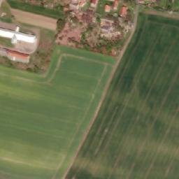 Satellite imagery of [Budiměřice] church t., CZ