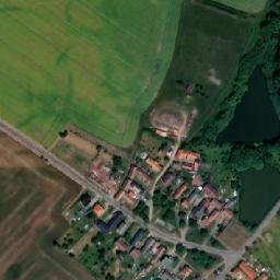 Satellite imagery of [Babice-Velké Babice] church t., CZ