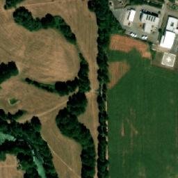 Satellite imagery of [Hradec Králové-Nový Hradec Králové] hospital chimney, CZ