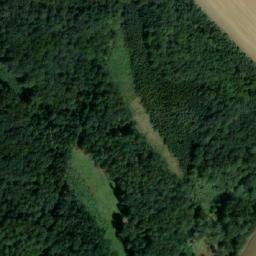 Satellite imagery of [Černíkovice] church t., CZ