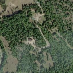 Satellite imagery of Bluenose Mountain, CA