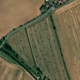 Satellite imagery of [Mutějovice] church t., CZ